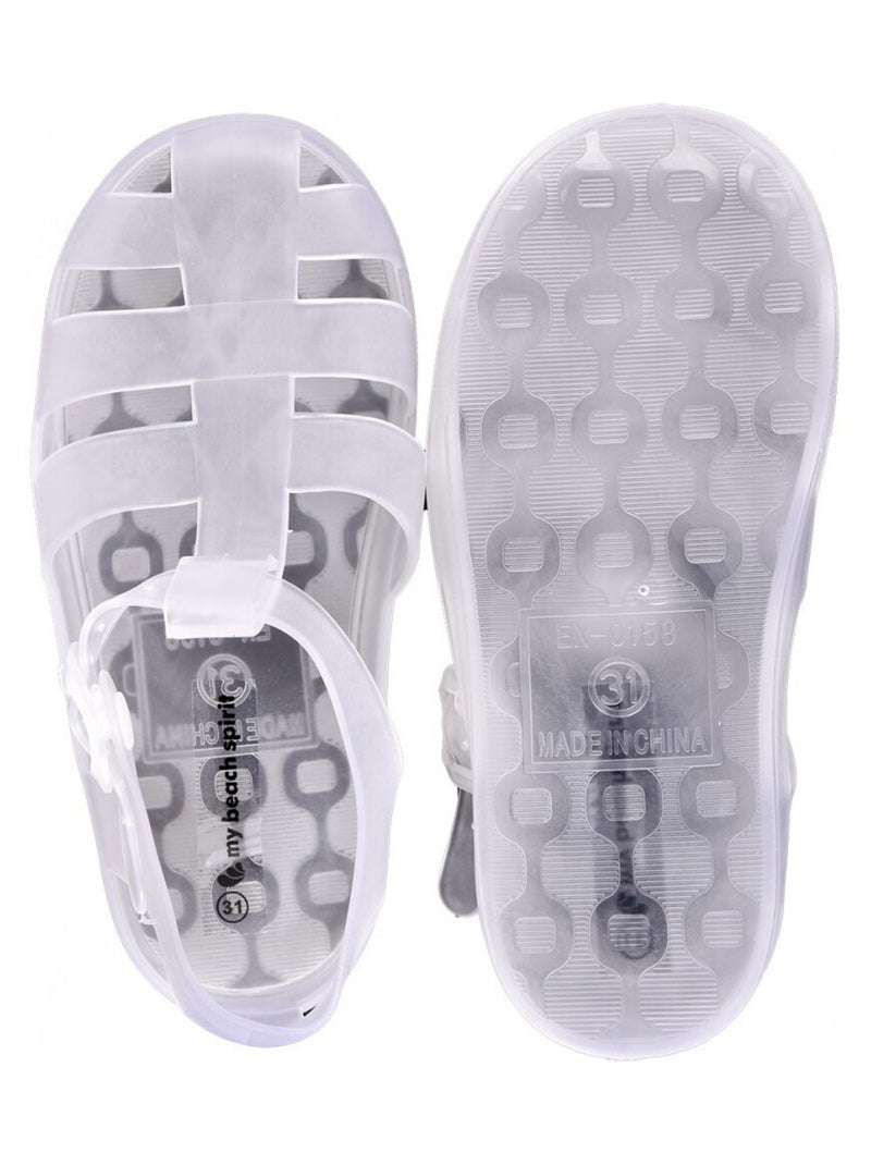 Chaussures Mixte Aquatiques Antidérapante Blanc - Kiabi