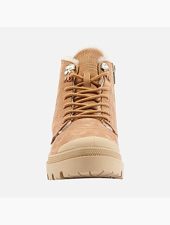 Chaussures Montante à Fermeture Éclair Pour Femme Pallabase Nubuck ZIP WL