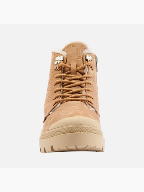 Chaussures Montante à Fermeture Éclair Pour Femme Pallabase Nubuck ZIP WL - Kiabi Chaussures Montante à Fermeture Éclair Pour Femme Pallabase Nubuck ZIP WL - Kiabi