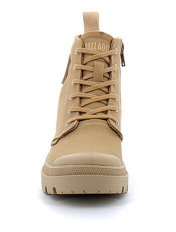 Chaussures Montante Pour Femme à Fermeture Eclair Pallabase Twill