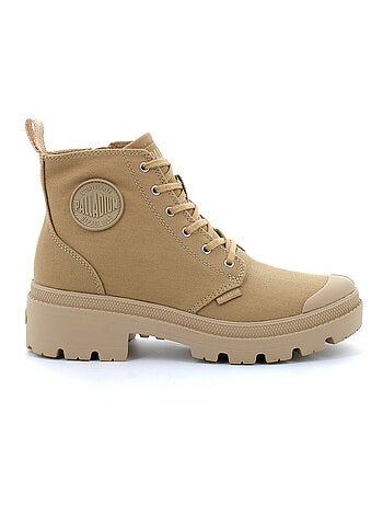 Chaussures Montante Pour Femme à Fermeture Eclair Pallabase Twill