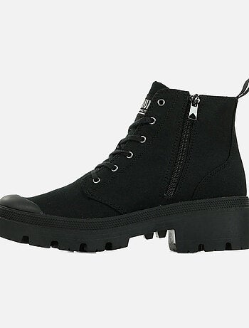 Chaussures Montante Pour Femme à Fermeture Eclair Pallabase Twill