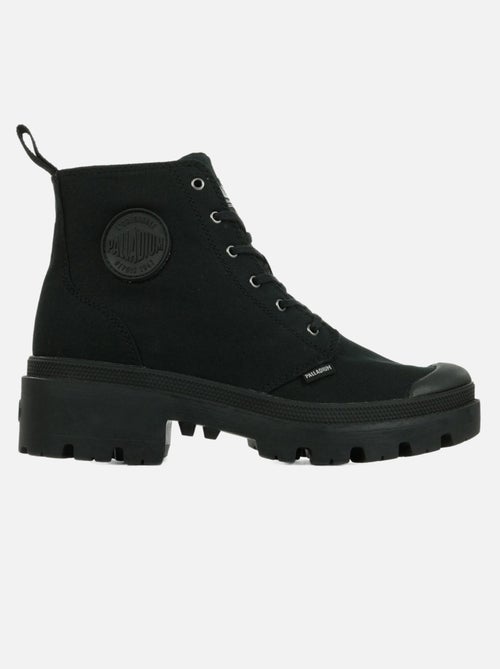 Chaussures Montante Pour Femme à Fermeture Eclair Pallabase Twill - Kiabi Chaussures Montante Pour Femme à Fermeture Eclair Pallabase Twill - Kiabi