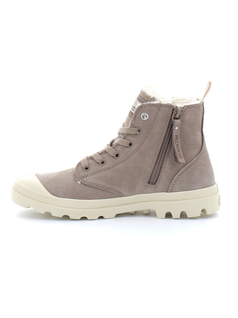 Chaussures Montantes à Fermeture Éclair Pour Adulte Pampa HI ZIP WL Beige - Kiabi