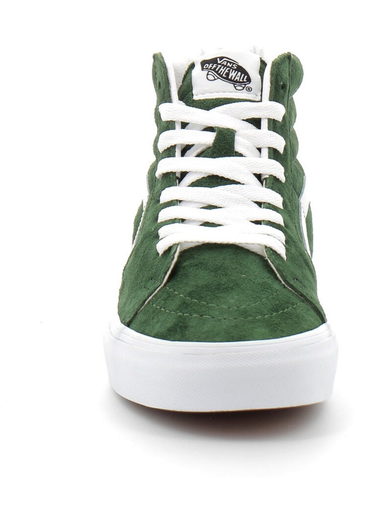 Chaussures Montantes à Lacets Pour Adulte en Daim Sk8-hi Vert - Kiabi