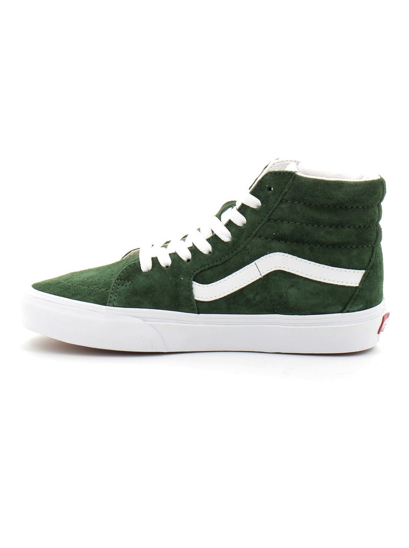 Chaussures Montantes à Lacets Pour Adulte en Daim Sk8-hi Vert - Kiabi