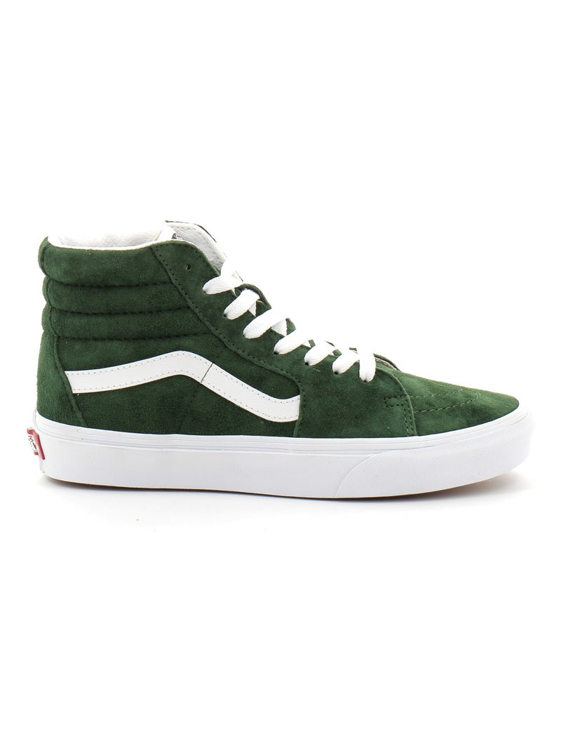 Chaussures Montantes à Lacets Pour Adulte en Daim Sk8-hi Vert - Kiabi