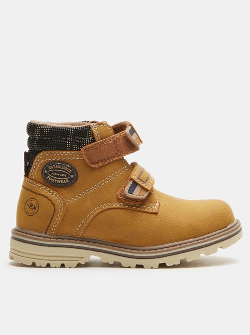Chaussures montantes avec bandes velcro BATA - Kiabi