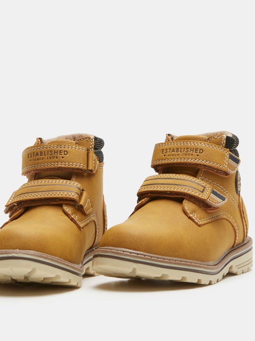 Chaussures montantes avec bandes velcro BATA - Kiabi