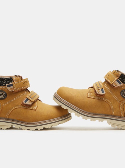 Chaussures montantes avec bandes velcro BATA - Kiabi