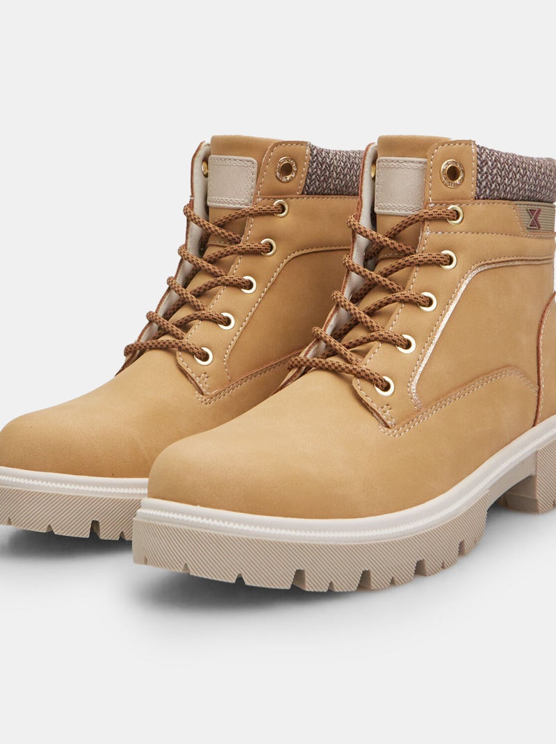 Chaussures montantes BATA Jaune - Kiabi