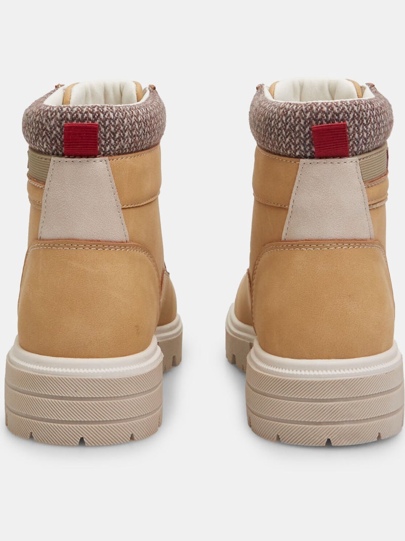 Chaussures montantes BATA Jaune - Kiabi