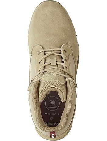 Chaussures montantes de marche en daim salado desert mid - craghoppers