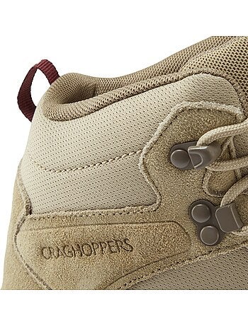 Chaussures montantes de marche en daim salado desert mid - craghoppers