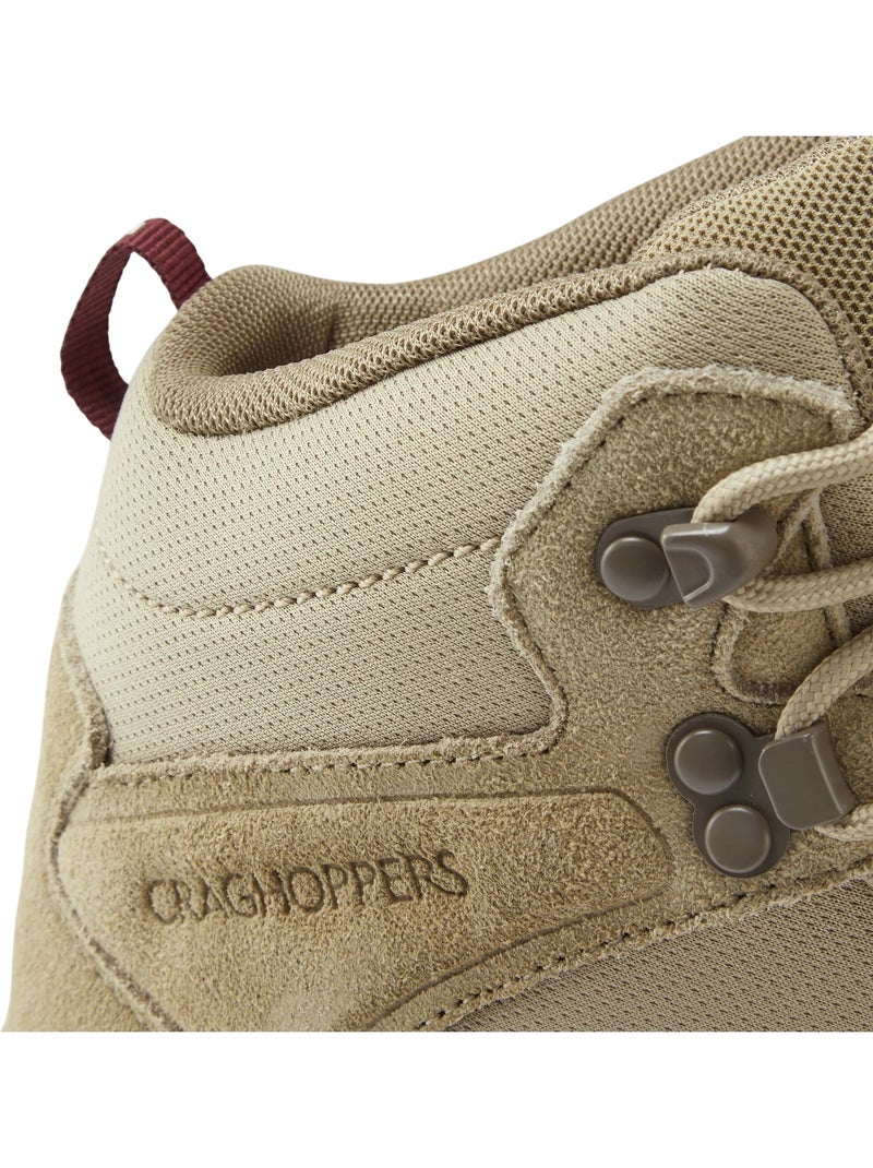 Chaussures montantes de marche en daim salado desert mid - craghoppers Beige - Kiabi