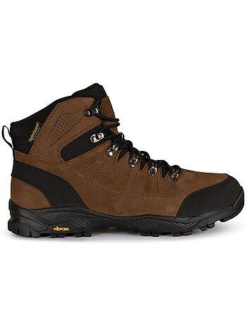 Chaussures montantes de randonnée en cuir corrie - trespass