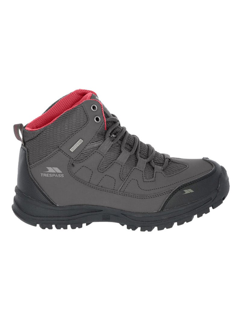 Chaussures montantes de randonnée imperméables mitzi - trespass Gris - Kiabi