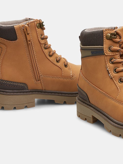 Chaussures montantes effet cuir BATA - Kiabi