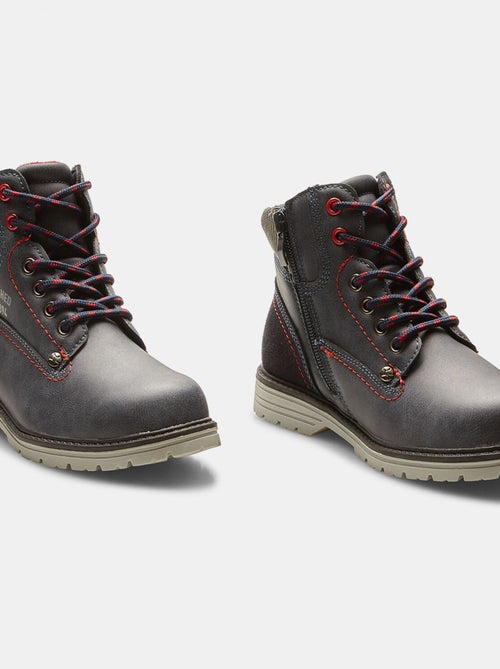 Chaussures montantes effet cuir BATA - Kiabi