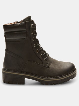 Chaussures montantes effet cuir BATA