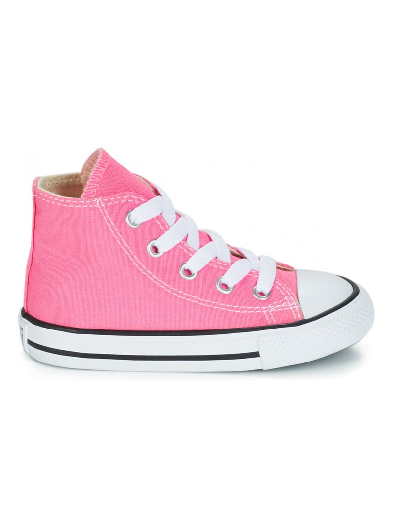 Chaussures Montantes Pour Enfant Chuck Taylor all Star Classic Rose - Kiabi
