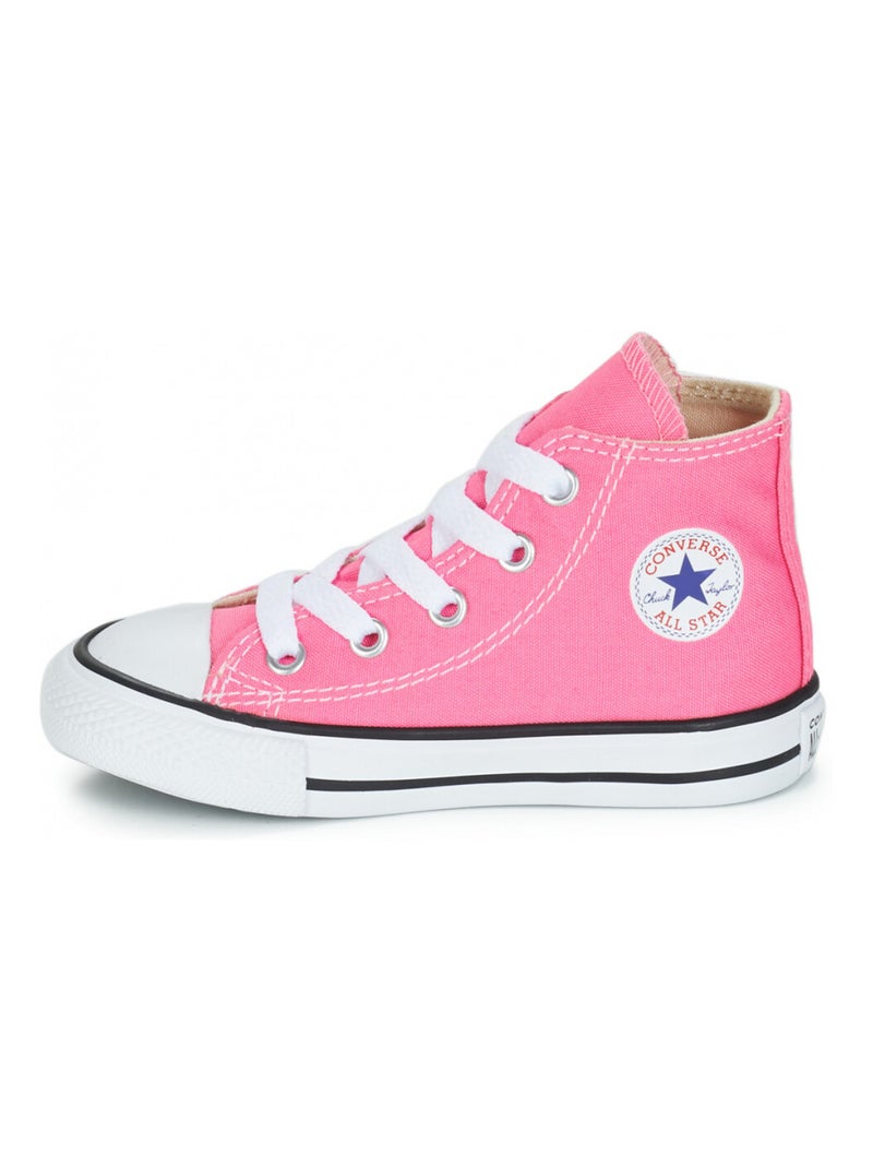 Chaussures Montantes Pour Enfant Chuck Taylor all Star Classic Rose - Kiabi