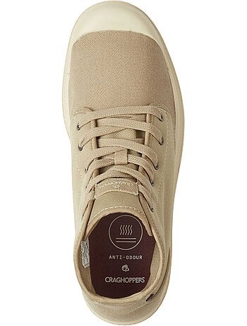 Chaussures montantes unies en coton - craghoppers