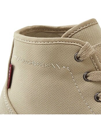 Chaussures montantes unies en coton - craghoppers