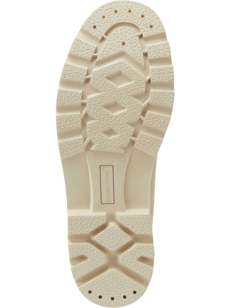 Chaussures montantes unies en coton - craghoppers Beige - Kiabi