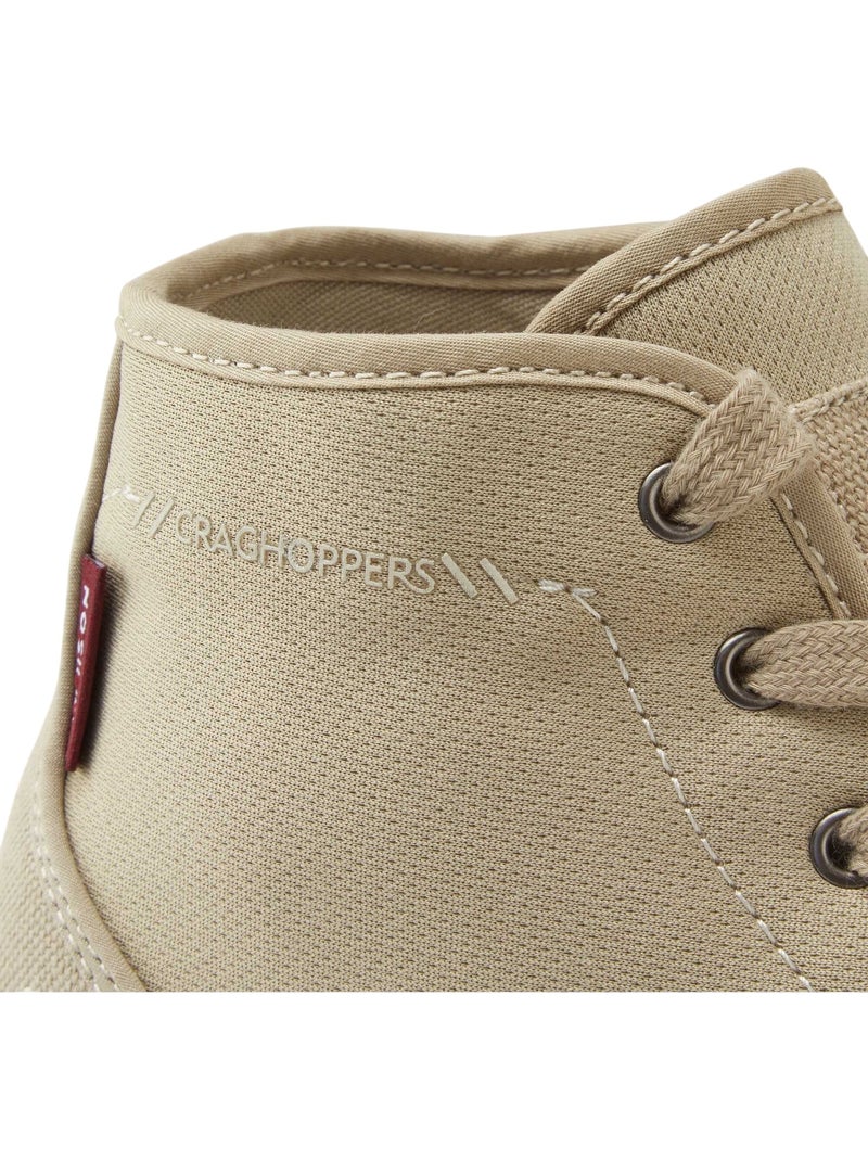 Chaussures montantes unies en coton - craghoppers Beige - Kiabi