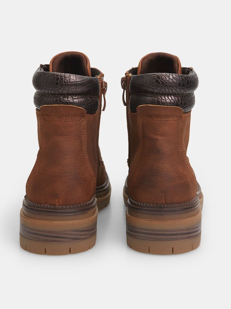 Chaussures montantes Weinbrenner Marron - Kiabi