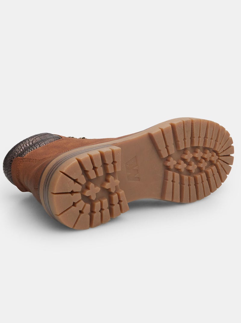 Chaussures montantes Weinbrenner Marron - Kiabi