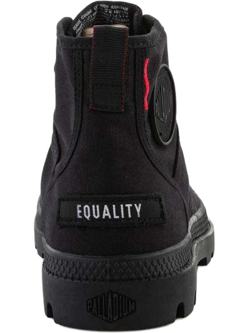 Chaussures motif/style écusson pampa hi - palladium Noir - Kiabi
