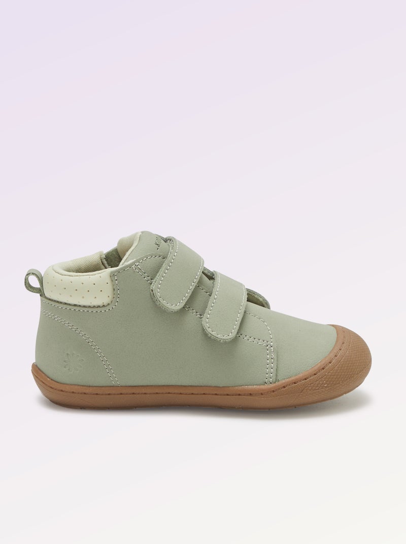 Chaussures motricité 3 '1ers pas' - Kitchoun Vert - Kiabi