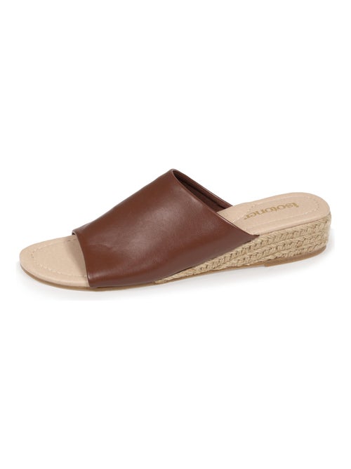 Chaussures Mules à talon 3 cm bandeau - Kiabi