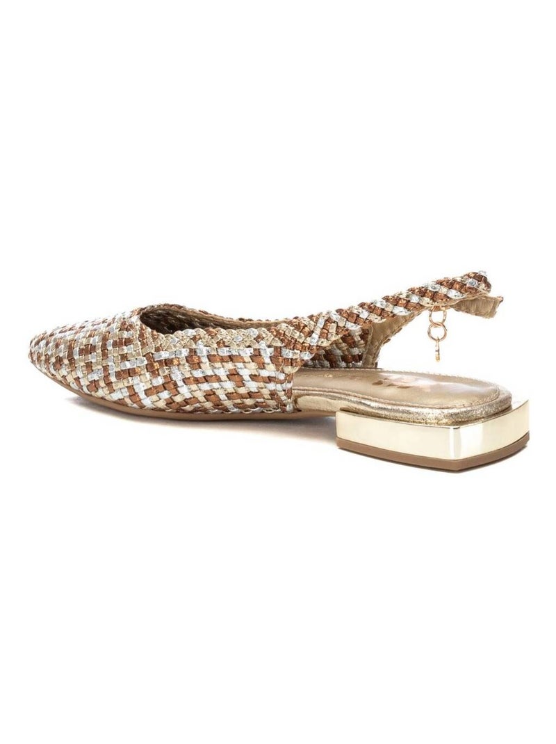 Chaussures plates femme Doré/or - Kiabi