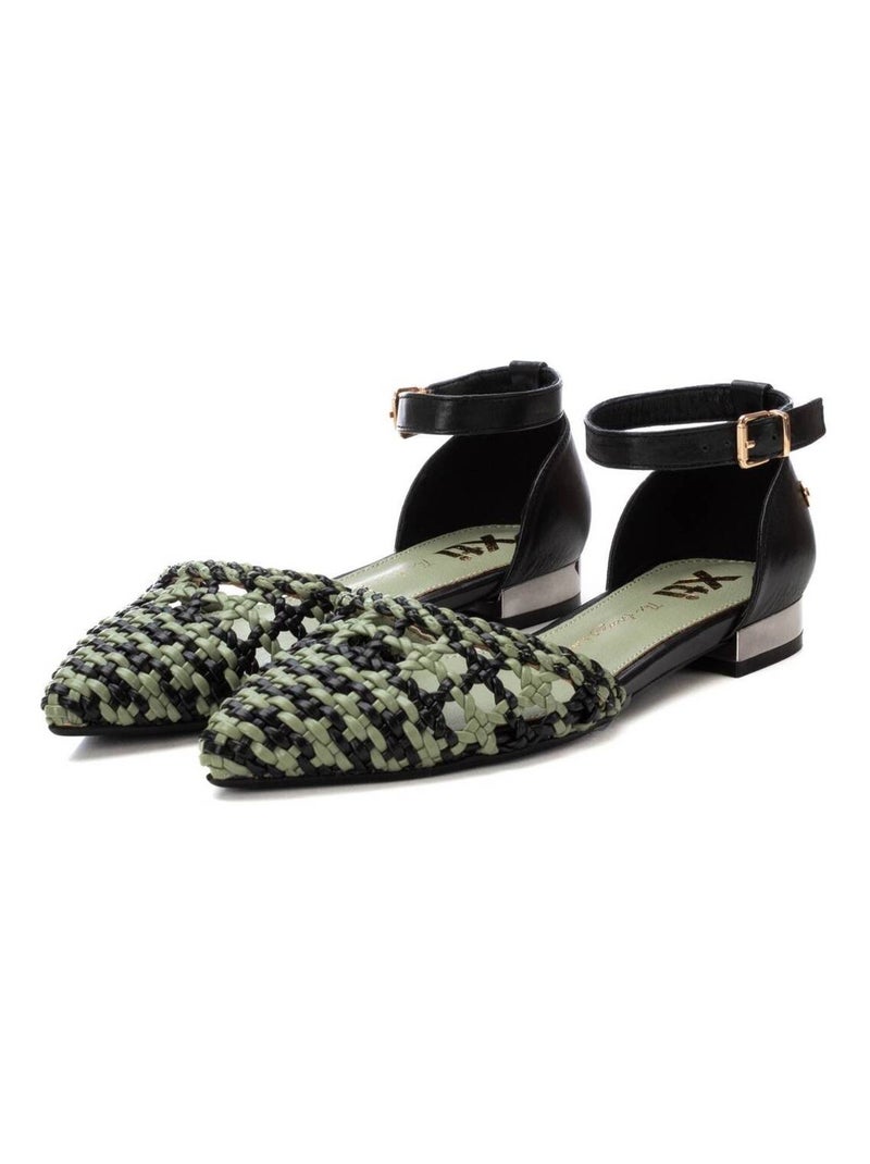 Chaussures plates femme Kaki - Kiabi