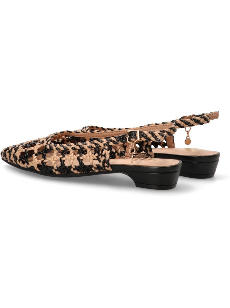 Chaussures plates femme Nude - Kiabi