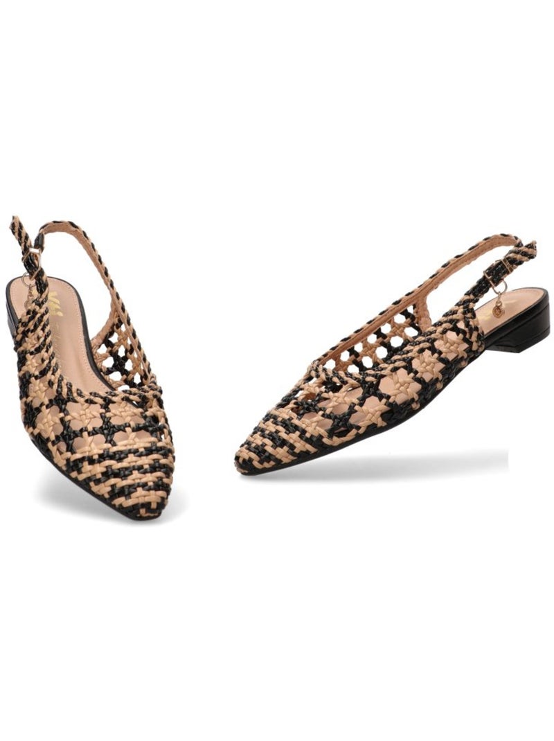 Chaussures plates femme Nude - Kiabi