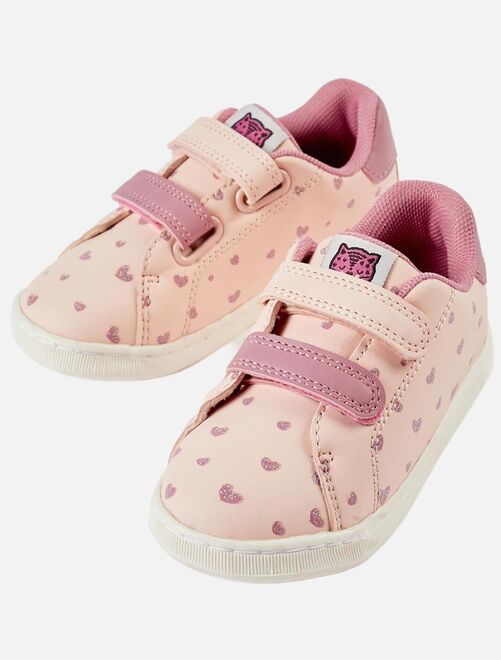 Chaussures pour bébé fille 'Hearts'   GREAT GOALS GREAT WORLD - Kiabi