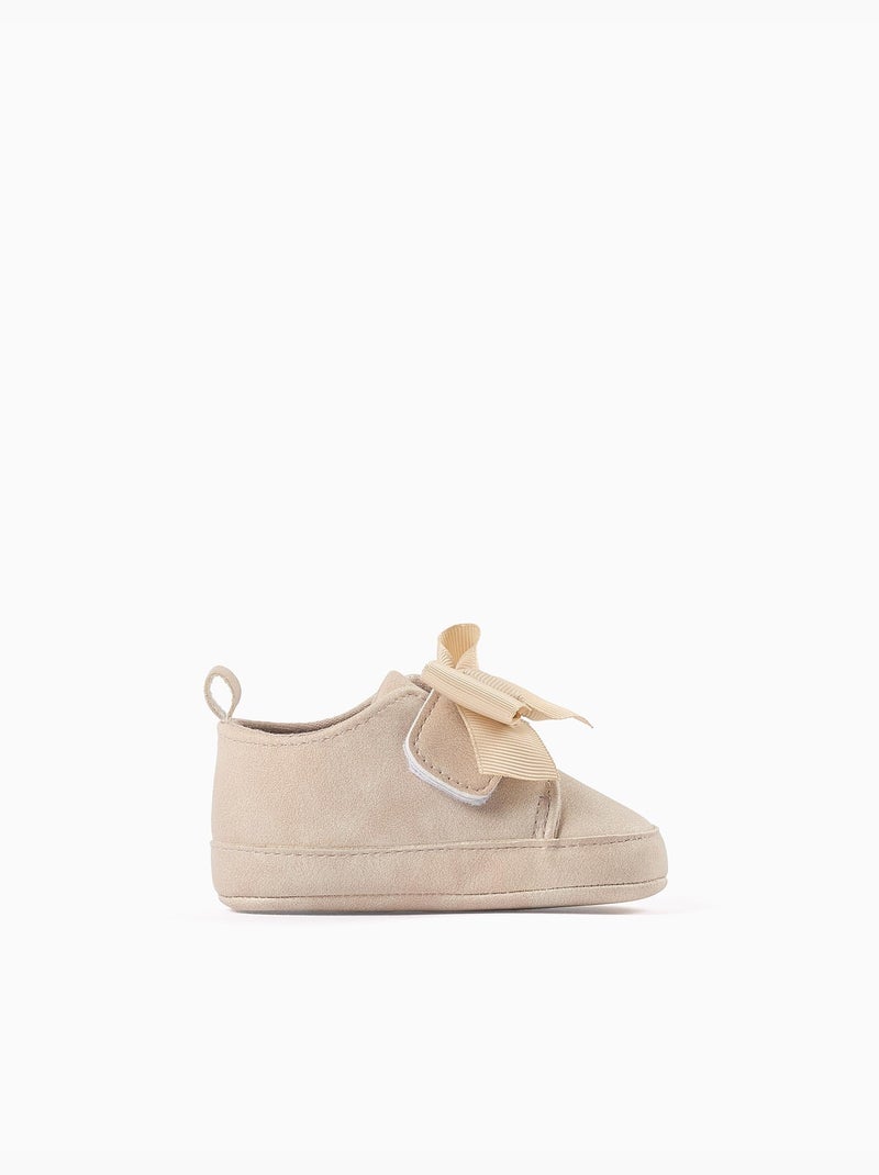 Chaussures pré-marche avec nœud décoratif Multicolore - Kiabi