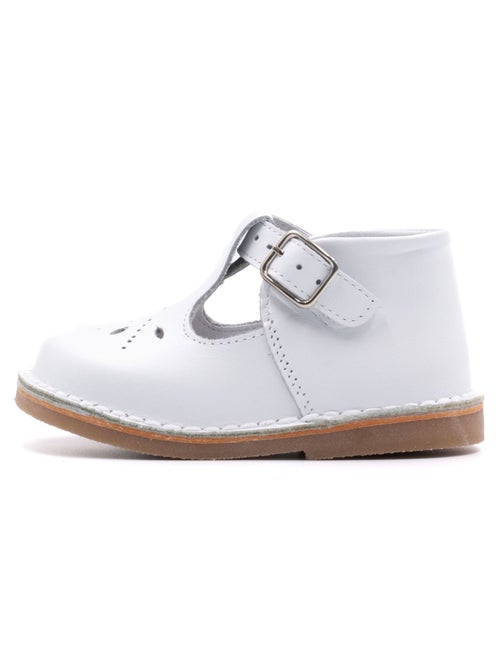 Chaussures Premiers-Pas en Cuir - Boni Mini-Henry - Kiabi