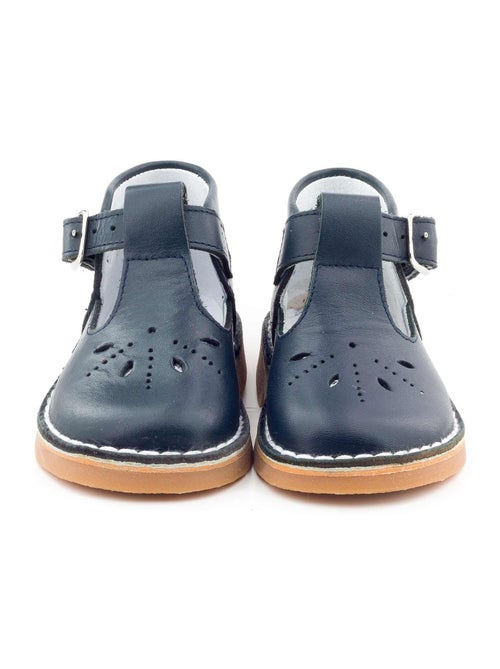 Chaussures Premiers-Pas en Cuir - Boni Mini-Henry - Kiabi