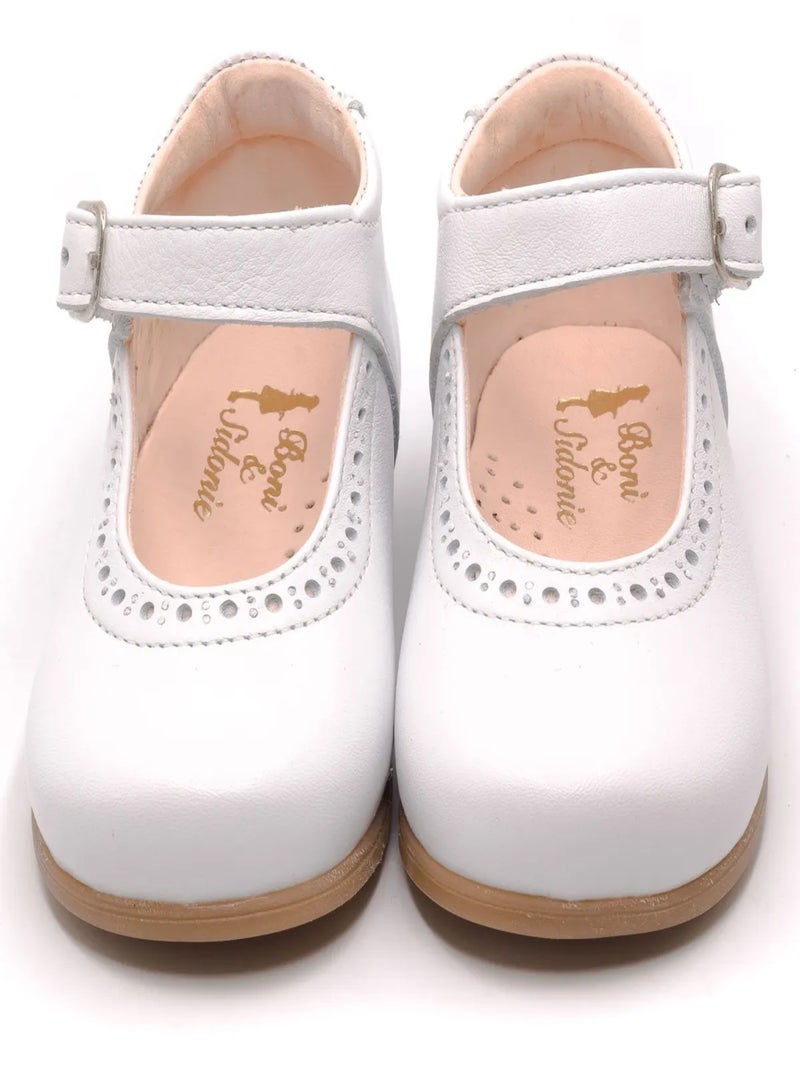 Chaussures Premiers Pas Montantes - Boni Isabelle Blanc - Kiabi