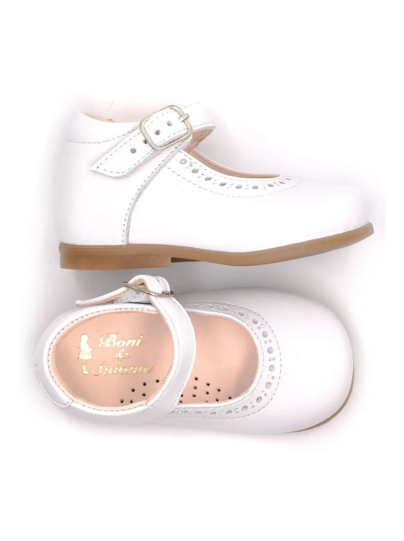 Chaussures Premiers Pas Montantes - Boni Isabelle Blanc - Kiabi