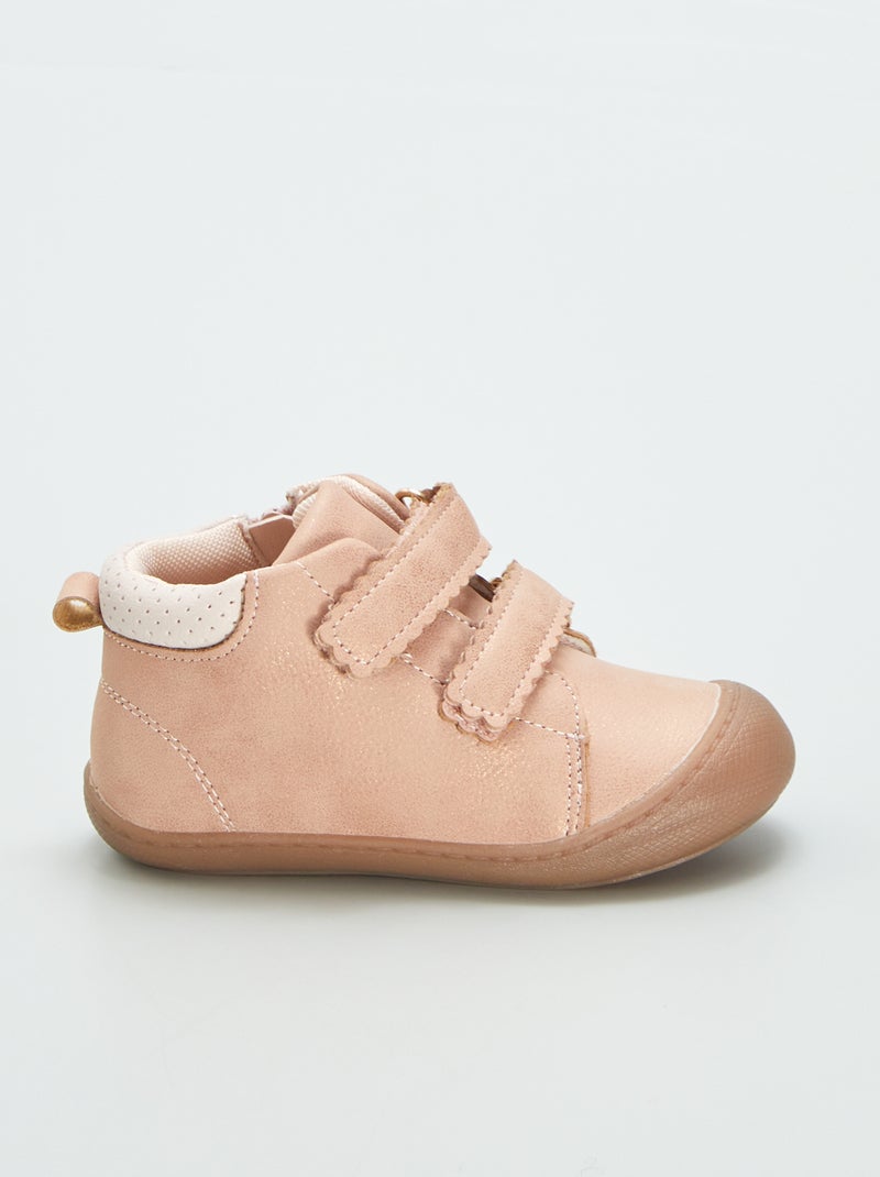 Chaussures premiers pas Rose - Kiabi
