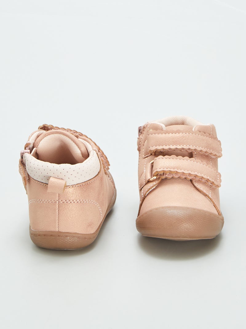 Chaussures premiers pas Rose - Kiabi
