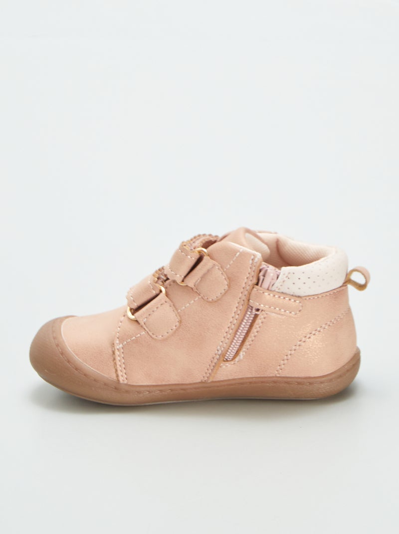 Chaussures premiers pas Rose - Kiabi