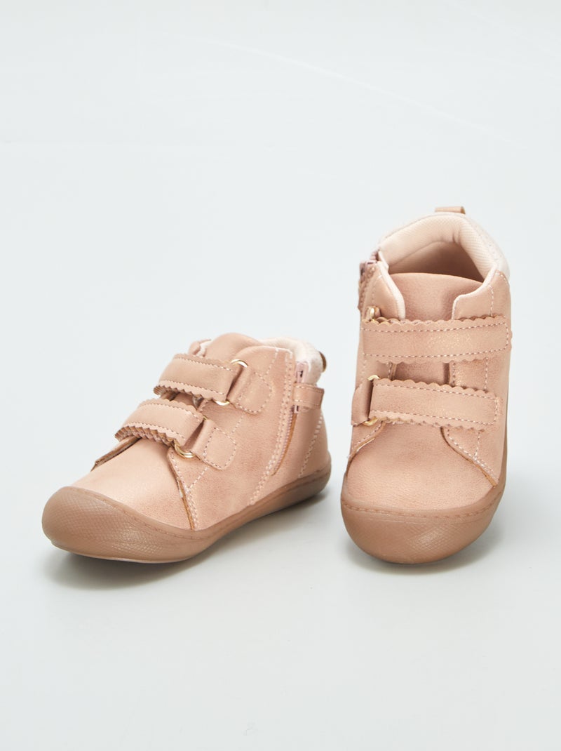 Chaussures premiers pas Rose - Kiabi