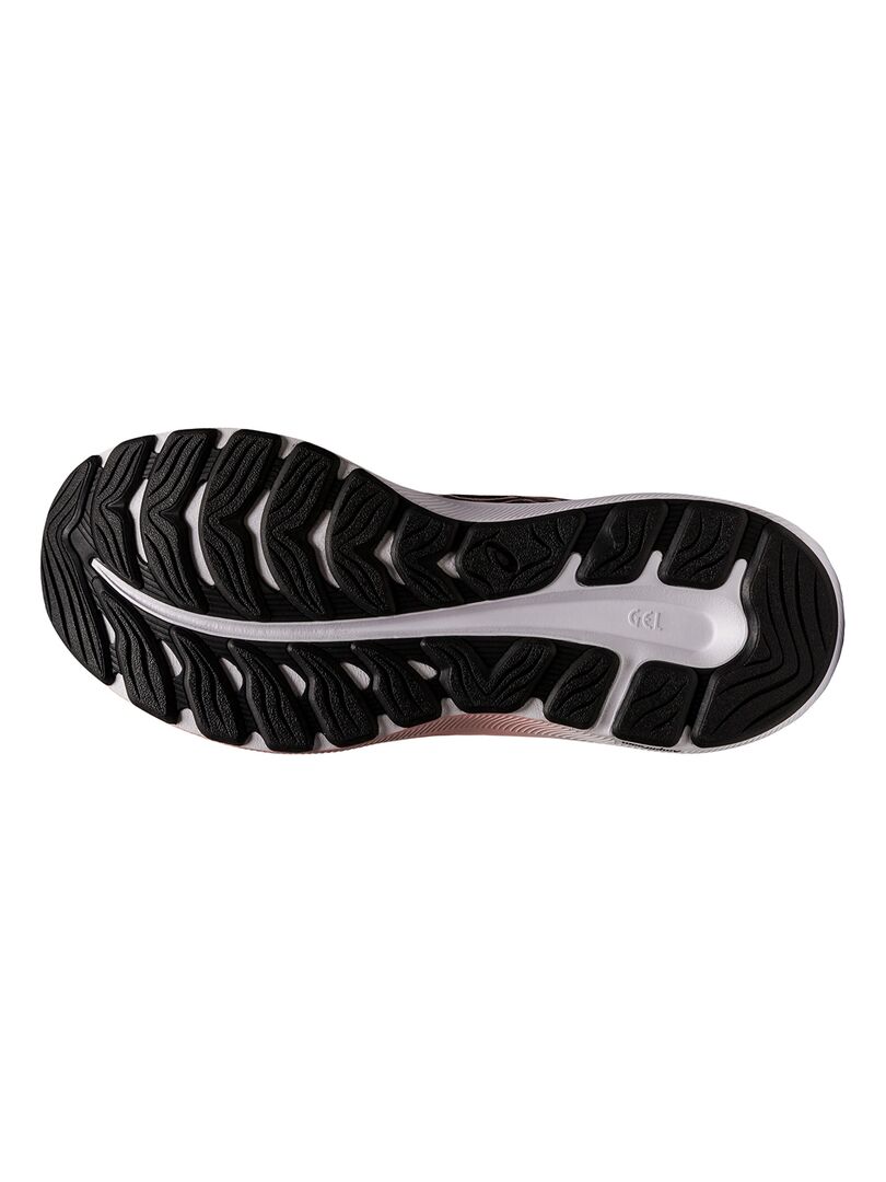 asics femme noir et rose